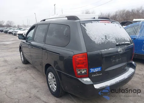2012 Kia Sedona Lx из США, поврежденный, VIN KNDMG4C72C6459075